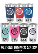 Don't let the hard days win tumbler - 2