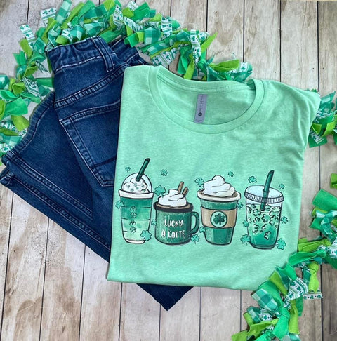 Lucky a latte