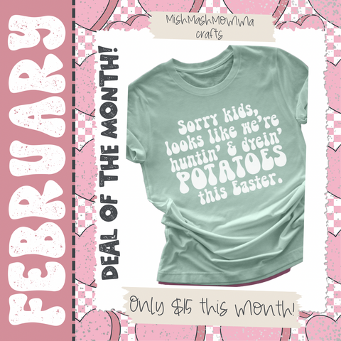 February shirt of the month