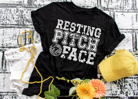 Resting pitch face