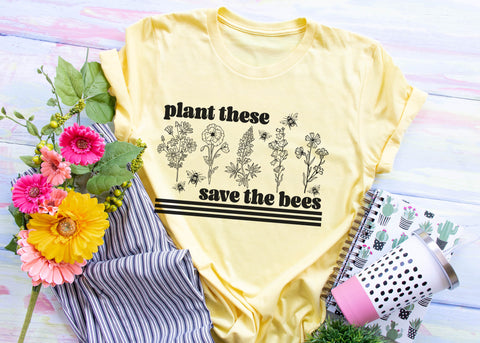 Plant these save the bees
