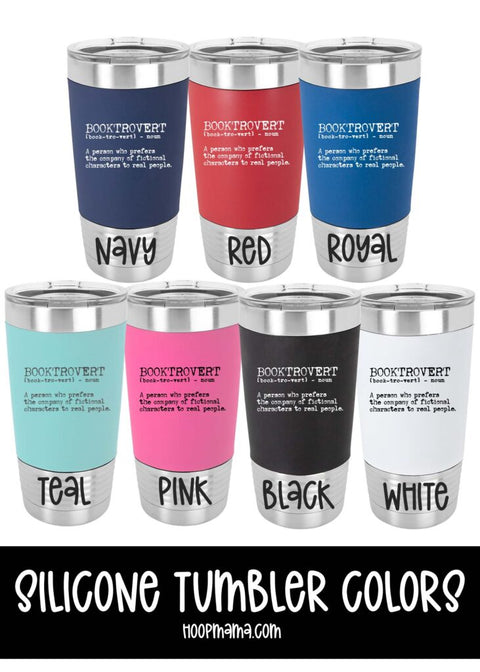 Booktrovert tumbler - 0