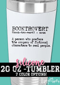 Booktrovert tumbler - 1