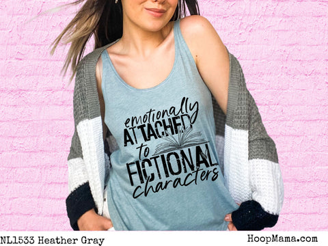 Emotionally attached to a fictional character