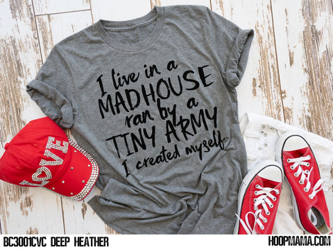 I live in a madhouse ran by a tiny army I created myself